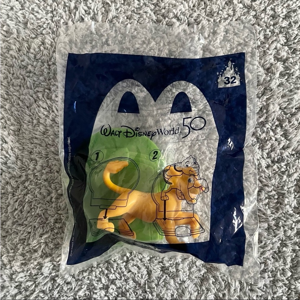 ❄️5/$20 McDonalds Happy Meal Toy Lion King Simba WDW 50th Anniversary